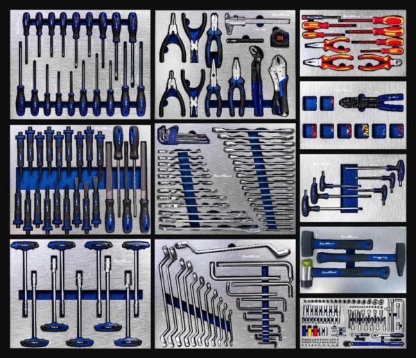 Stort verktøyskap 471 deler - Bilde 3