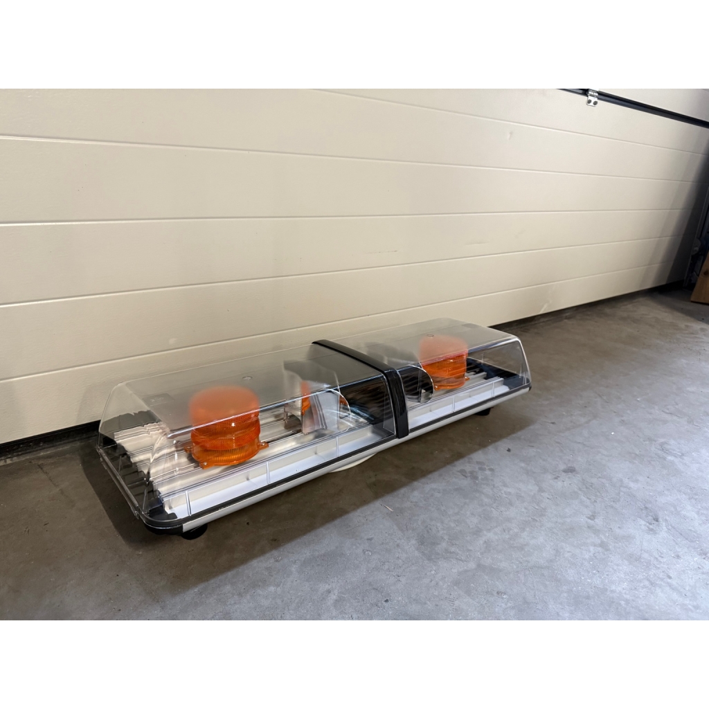 Varsellysbjelke 85cm Klartglass