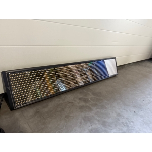 LED Tekstskilt med kontroller
